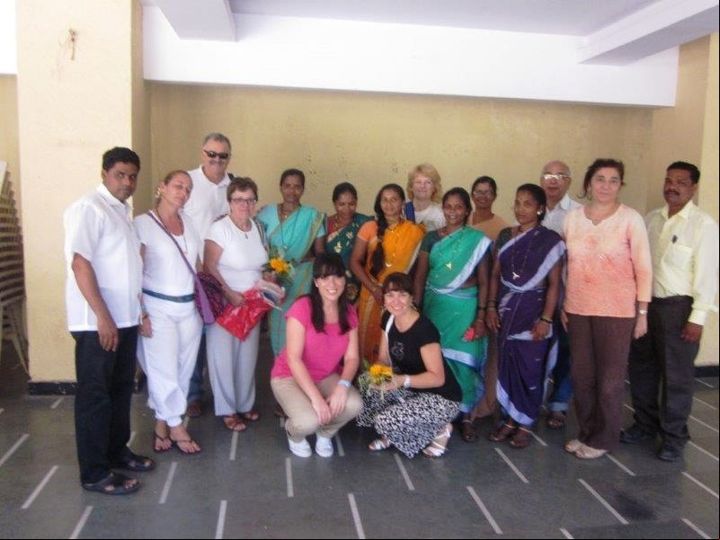 Viaje de formación a India. Foto: Manos Unidas