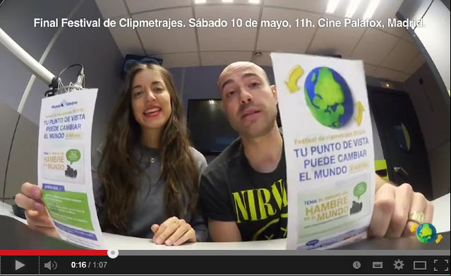 Fernando Martín y Gema Hurtado te invitan a la Final de la V Edición del Festival de Clilpmetatrajes