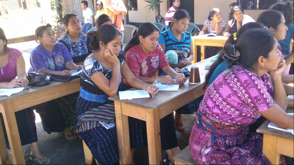Alumnas del centro de Alfabetización. Guatemala_Chema Puchades
