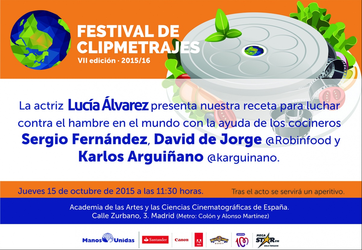 Invitación al lanzamiento de la VII Festival de Clipmetrajes