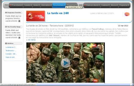 Web de la Tarde en 24 horas