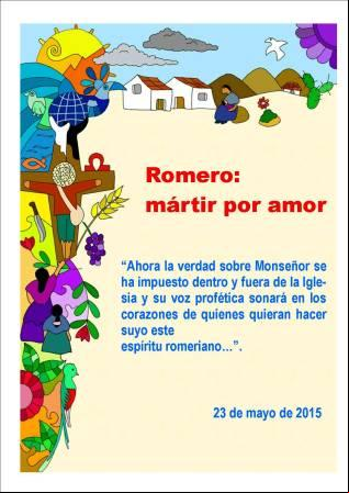 Romero, mártir por amor. Dibujos de Ángel Bustamante
