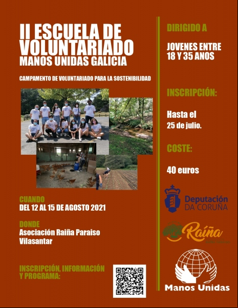 II Escuela de Voluntariado-Manos Unidas Galicia