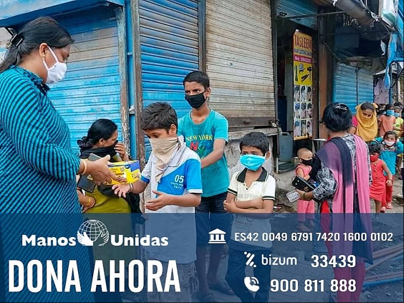 Cuenta de emergencia por coronavirus de Manos Unidas