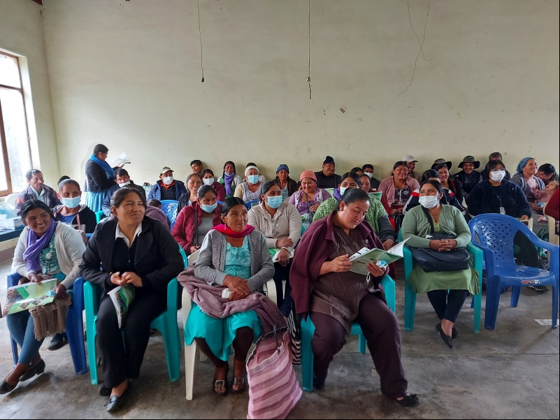 Intercambio municipal de mujeres de Pojo