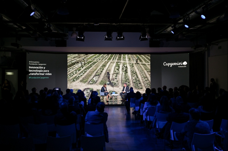 Entrega de premios de la Fundación Capgemini. Fotografía: Manos Unidas