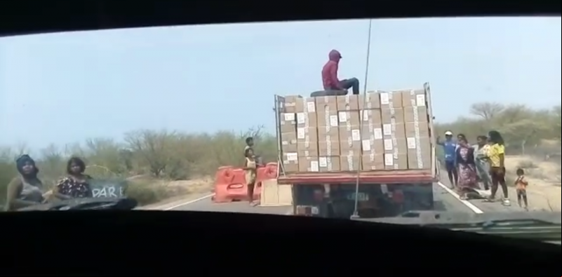 Colombia - Pueblo wayú - Foto FUCAI - Entrega de alimentos emergencia coronavirus