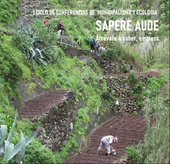 Ciclo de conferencias Municipalismo y Ecología - Sapere Aude - Manos Unidas