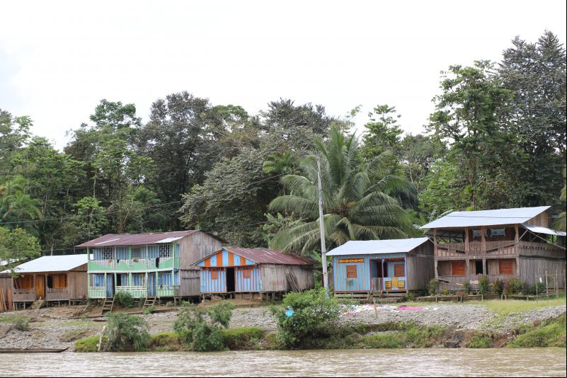 Cuenca media del río Atrato. Chocó. Colombia. Foto: Manos Unidas/María José Pérez