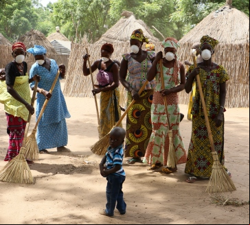 Mujer en África: la clave para el desarrollo social y económico.