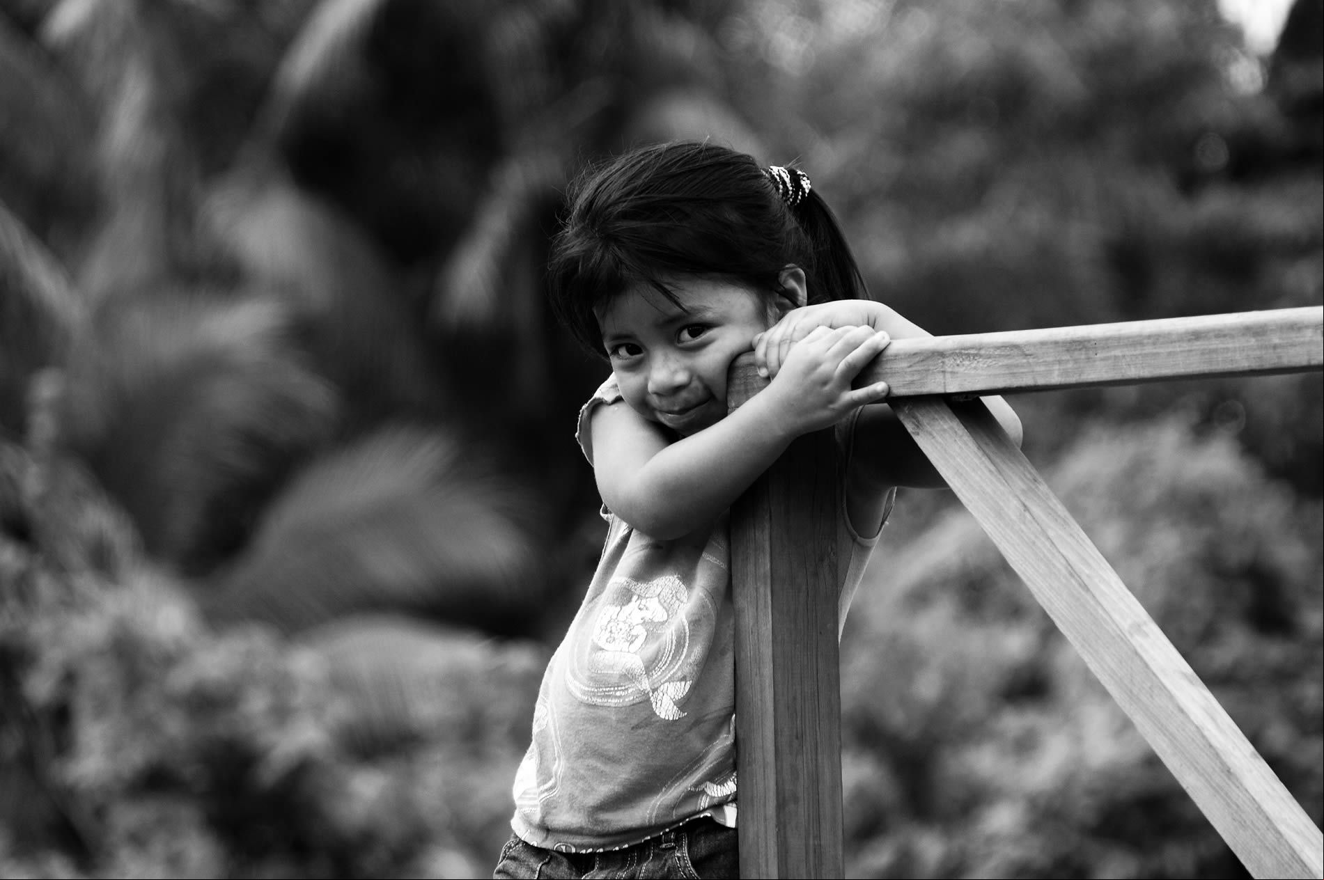 Niña en Guatemala