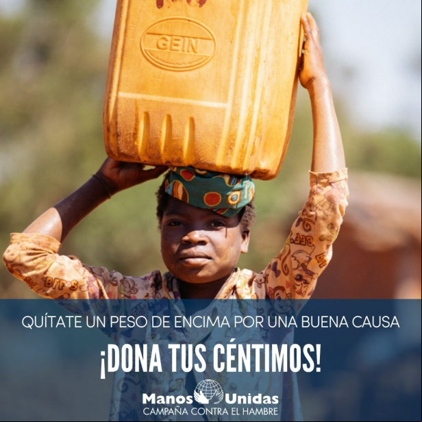 Campaña #CéntimoSolidarioManosUnidas. 