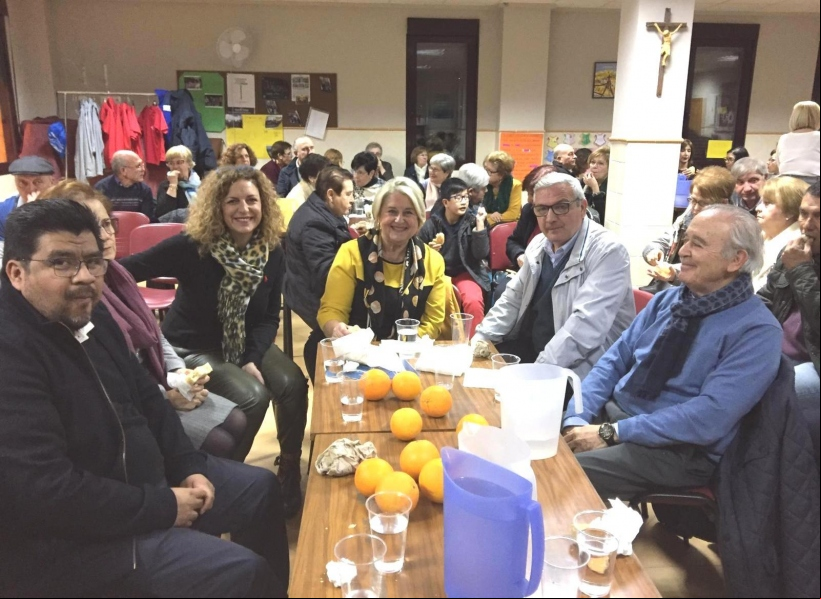 Cena del Hambre en la comarcal de Manos Unidas Pego.