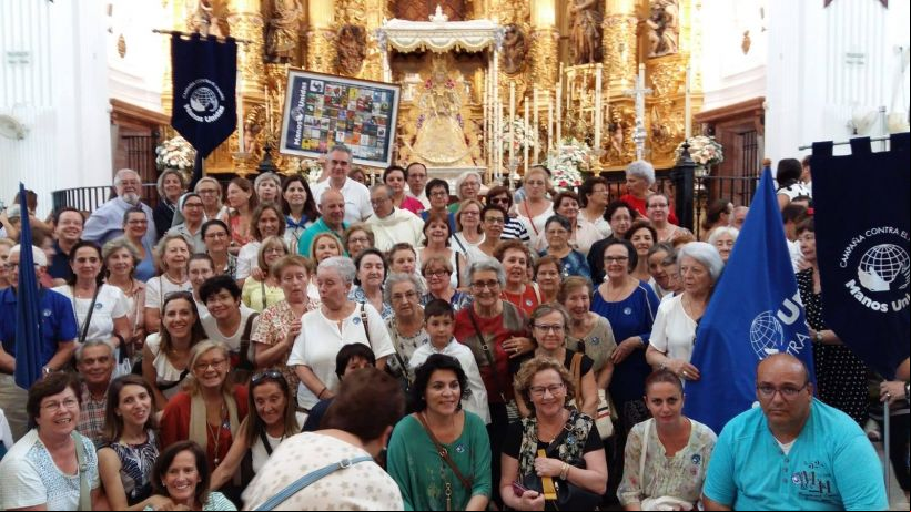 En el Rocío por el 60 aniversario de Manos Unidas En el Rocío por el 60 aniversario de Manos Unidas