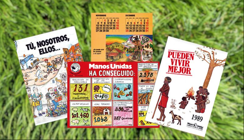 Materiales educativo Manos Unidas