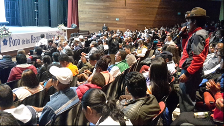El Convenio Manos Unidas-AECID participa en el «X Foro Nacional de Recursos Hídricos» en Ecuador 