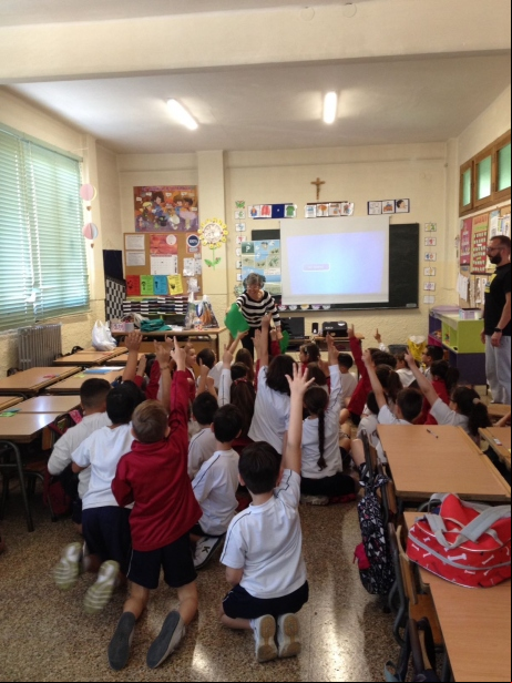 Taller de cuentacuentos de Manos Unidas
