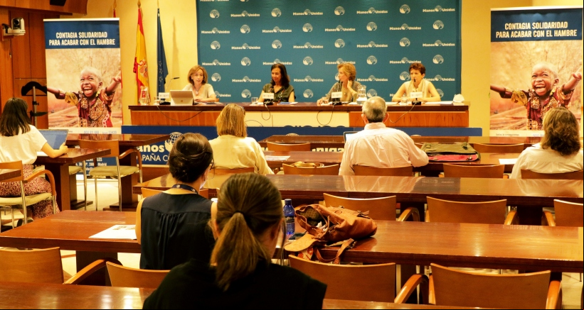 Rueda de prensa de presentación de la Memoria 2021 de Manos Unidas - Foto Javier Mármol