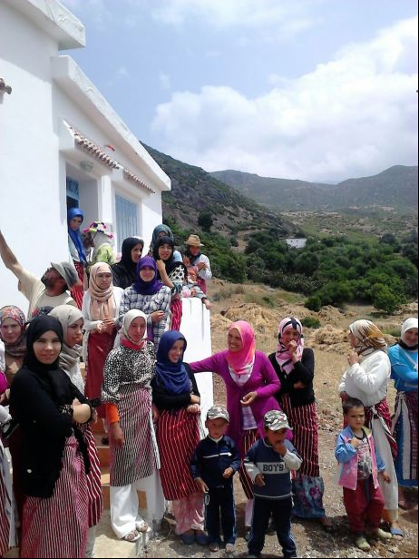 Ellas, mujeres en Marruecos.
