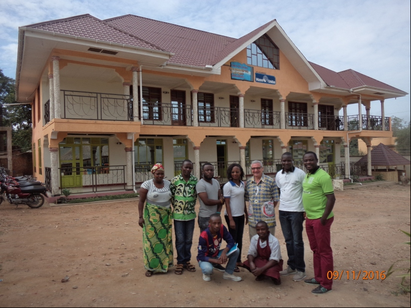 Centro Pedagógico en Congo, construido gracias a Manos Unidas. 