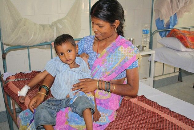 Centro de salud Snehadeep en India