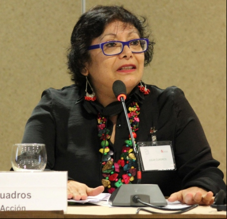 Julia Cuadros. Directora ejecutiva de CooperAcción. Foto: CooperAcción