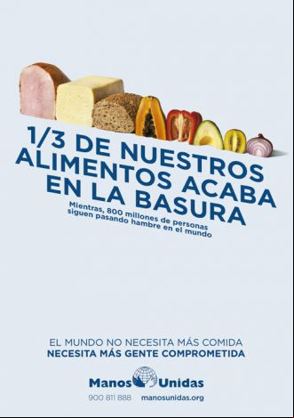 Cartel de la campaña 58 de Manos Unidas
