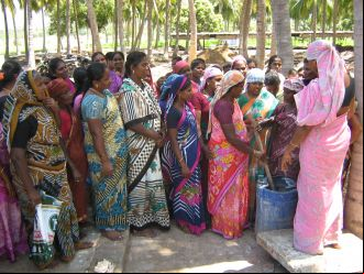 Mujeres indias. Foto: Manos Unidas