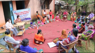 Mujeres en Orissa. India. Foto: Manos Unidas