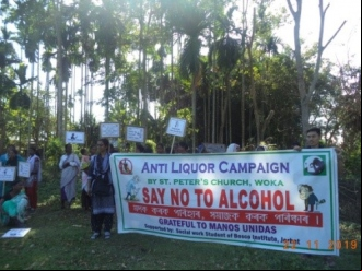 Población indígena adivasi. el distrito de Golaghat, estado de Assam, en el noreste de la India. Foto: Manos Unidas