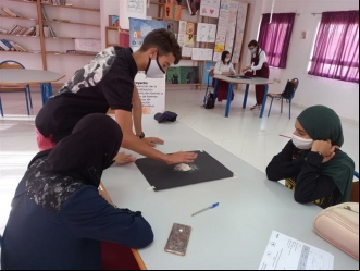 Aula secundaria en Tetuán. Marruecos. Foto: Manos Unidas