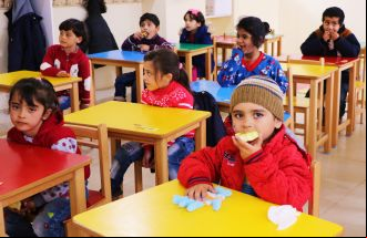 Educación para niños refugiados sirios e iraquíes