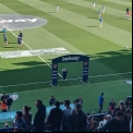 Levante UD ha mostrado la campaña de Manos Unidas en su campo de forma altruista. 