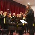 Actuación del Coro del Colegio de Médicos de Valencia.  