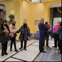 Momentos antes de la presentación de la Campaña 63 en Manos Unidas Valencia, en el Palacio de Colomina CEU.