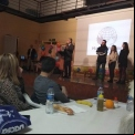 Pedro Luengo explica la campaña 61. Cena del Hambre en  Manos Unidas Valencia, delegación de Loriguilla