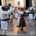 Grup de Danses Sant Vicent Ferrer durante su magnífica actuación. 