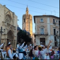Grup de Danses Sant Vicent Ferrer durante su magnífica actuación. 