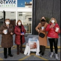 Las voluntarias de Manos Unidas en Albaida en el Día de Mercado. 