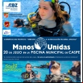 Cartel Bautismo Subacuático Solidario en Caspe