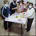 Almuerzo solidario organizado por la comarcal de Carcaixent en el Colegio Padres Franciscanos San Antonio de Padua a beneficio de Manos Unidas. 