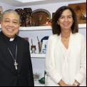 El Nuncio Apostólico visita Manos Unidas. Foto: Manos Unidas/Javier Mármol