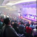 Aspecto de la sala en la que tuvo lugar el acto oficial de cierre de connvenio. Foto OTC Ecuador