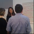 Trabajo en grupo en el taller de Nuevas Narrativas del Foro de Cambio Sistémico- Foto Marta Isabel González/Manos Unidas