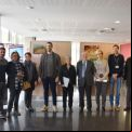 El equipo de Valencia el día de la inauguración. Foto Manos Unidas Valencia