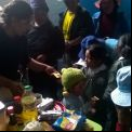 Beneficiarios de algunos proyectos financiados por Manos Unidas. Foto Cáritas Huancayo