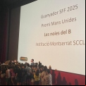 Los ganadores del Premio Manos Unidas celebran su victoria | Imagen: Elsy Tovar Pérez.