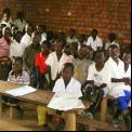 Alumnos de una escuela rural