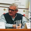 Manuel Fernández García durante la presentación de Manos Unidas Valencia. 
