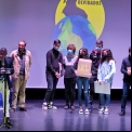 Uno de los premiados dirigió unas emotivas palabras a los asistentes. 